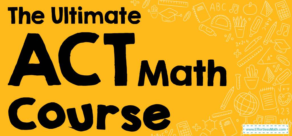 ultimate act math course