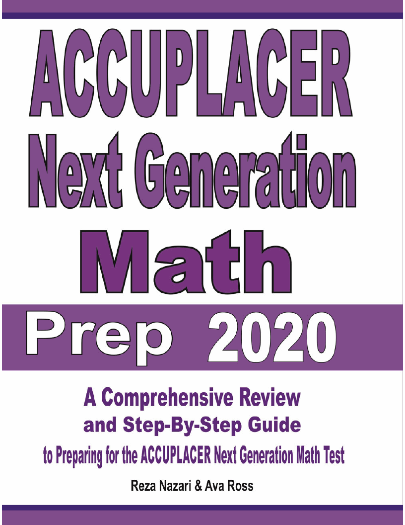 accuplacer math pdf