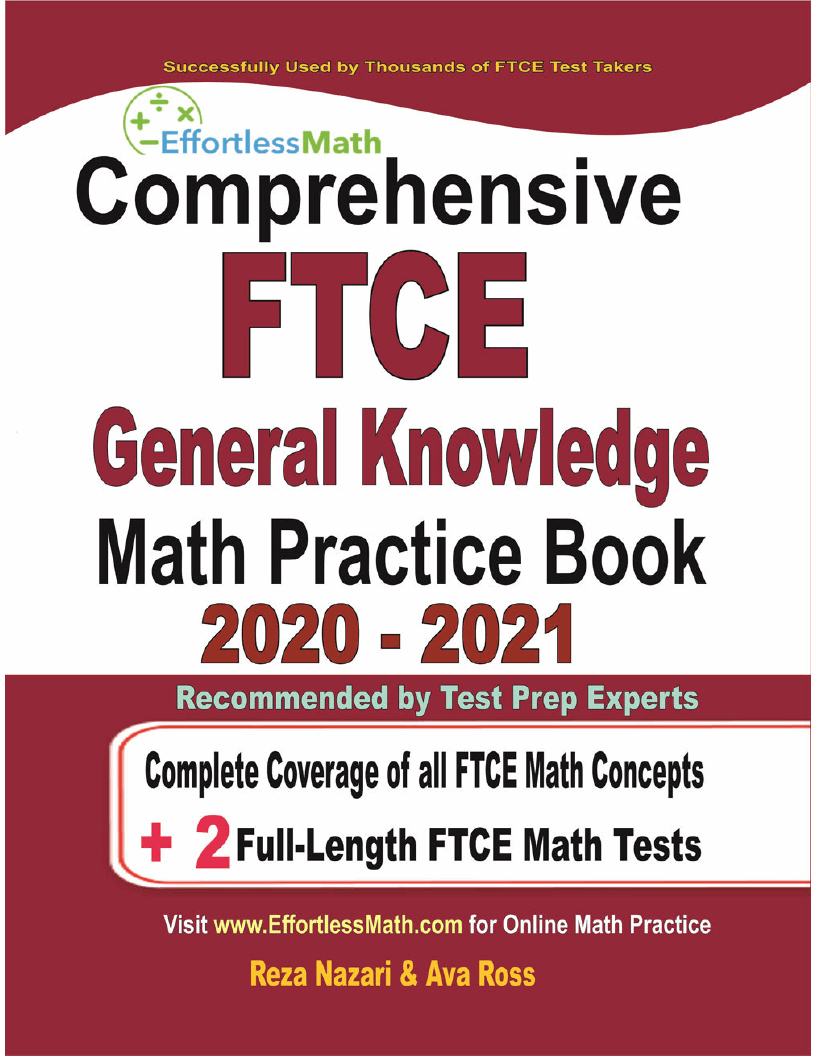 ftce-general-knowledge-math-preparation-2020-2021-ftce-math-workbook-2-full-length-ftce