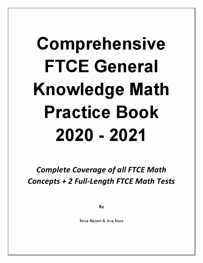 Ftce Math Practice Worksheet Free