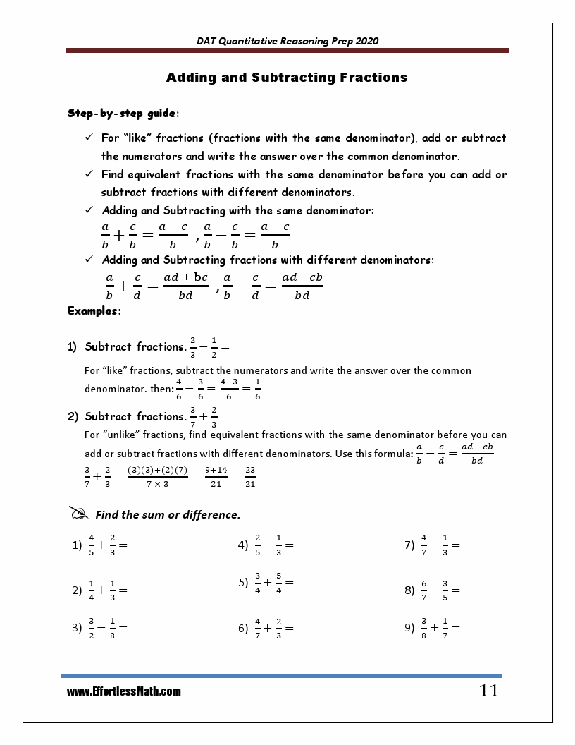 DAT Quantitative Reasoning Prep 2020: A Comprehensive Review and Step ...