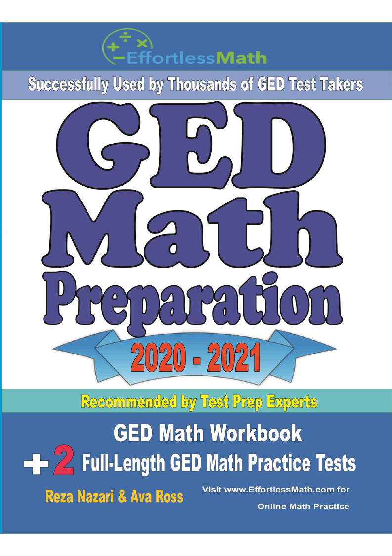 ged math practice test pdf