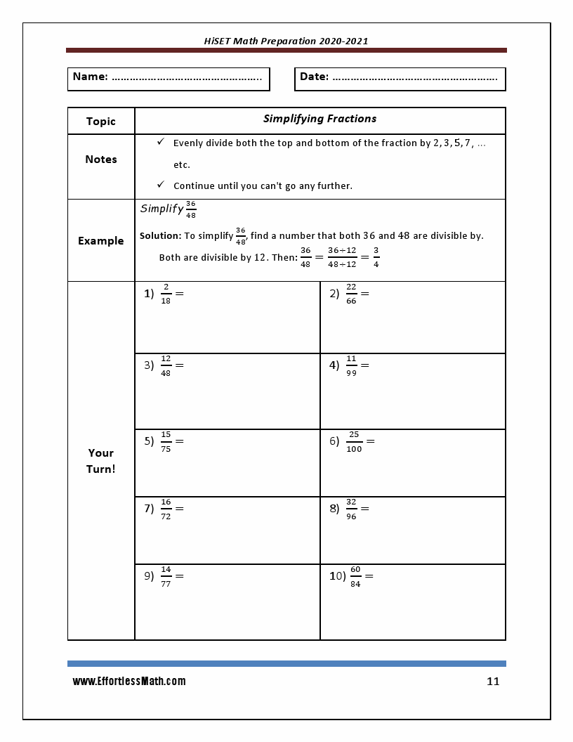 hiset math practice test 2012 pdf