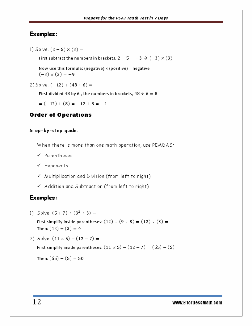 psat math practice test pdf