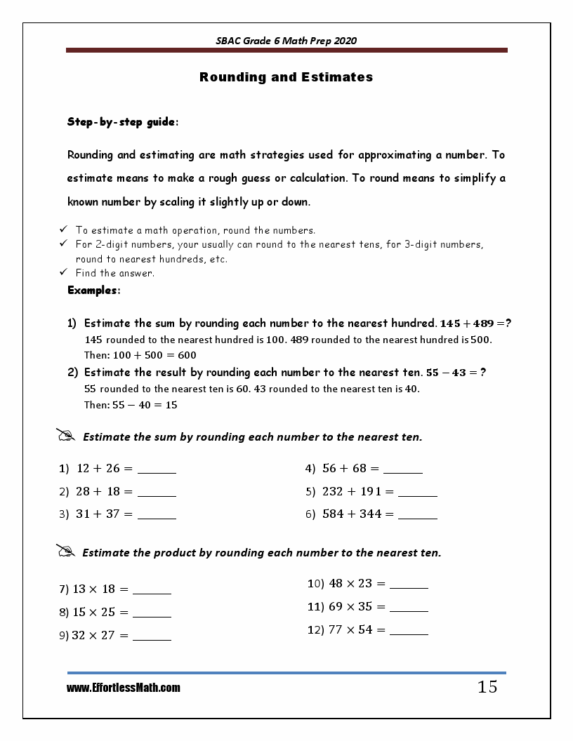 sbac math practice test 11th grade