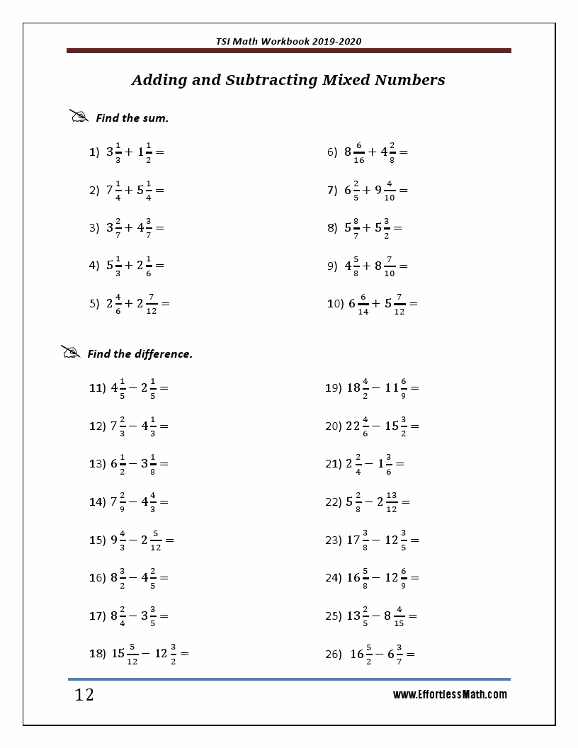 TSI Math Workbook 2019 & 2020: Extra Practice for an Excellent Score ...