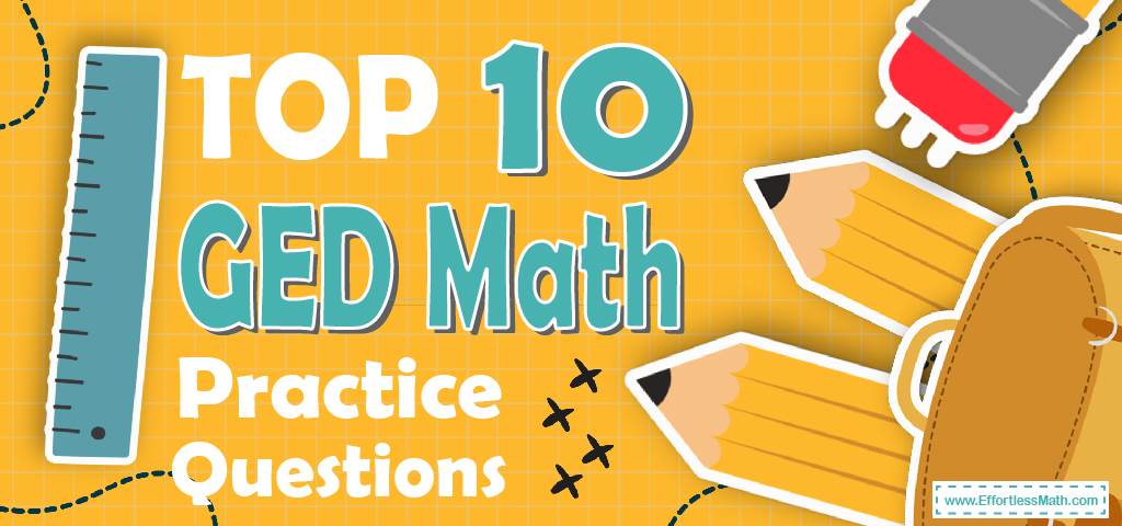 ged math practice questions lessons