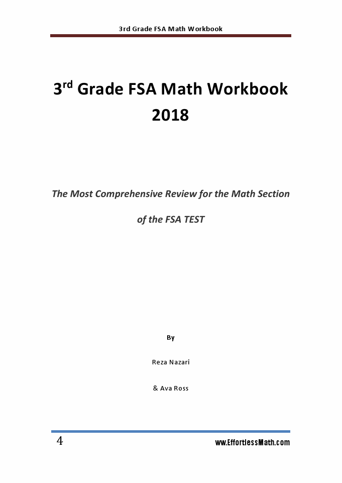 fsa math practice grade 3 in floida
