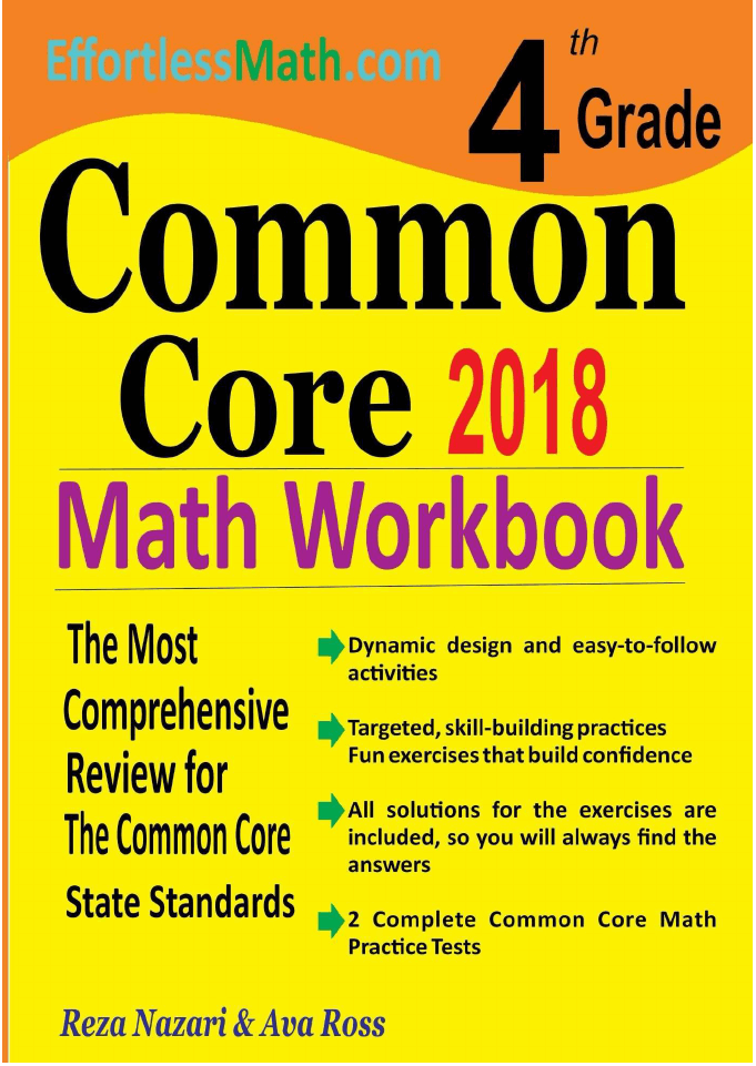 4th Grade Common Core Math Workbook: The Most Comprehensive Review for ...