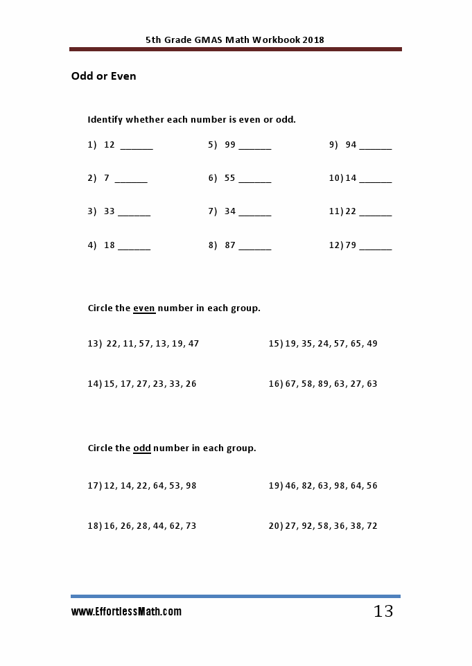 5th Grade Georgia Milestones Math Workbook 2018: The Most Comprehensive ...