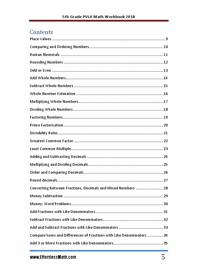 5th-grade-pssa-math-workbook-2018-the-most-comprehensive-review-for-the-math-section-of-the