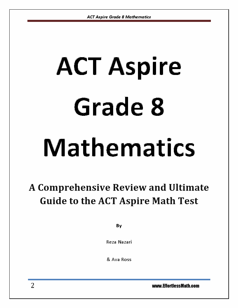 act aspire math practice test pdf