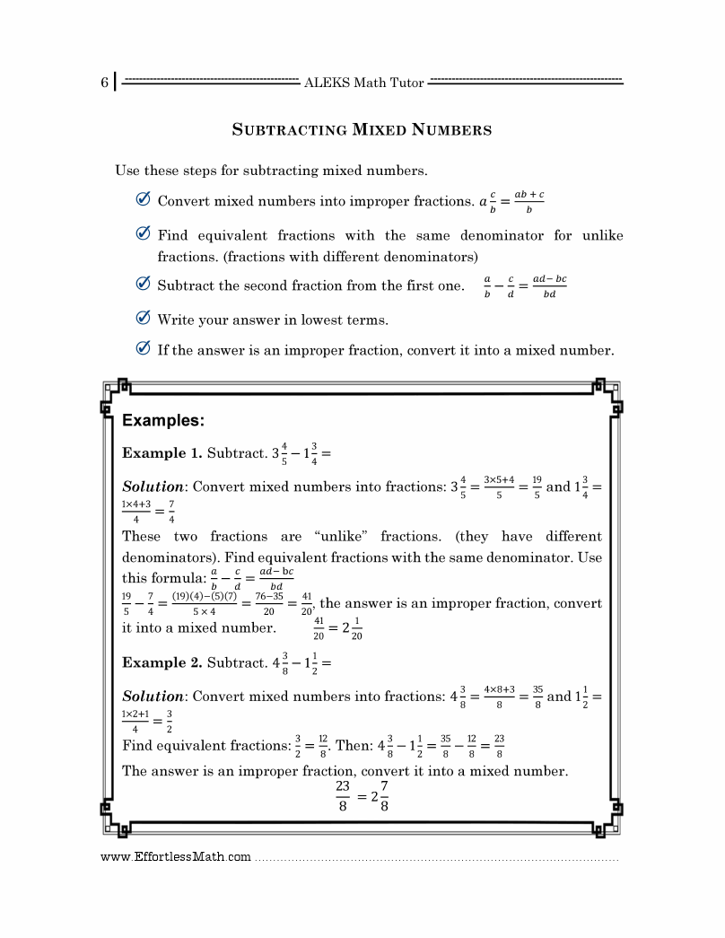 ALEKS Math Tutor: Everything You Need to Help Achieve an Excellent