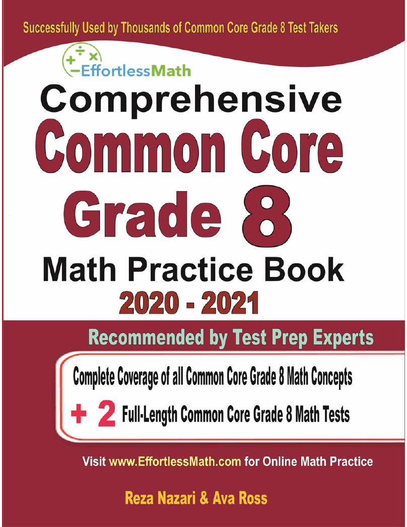 Common Core Grade 8 Math Worksheets