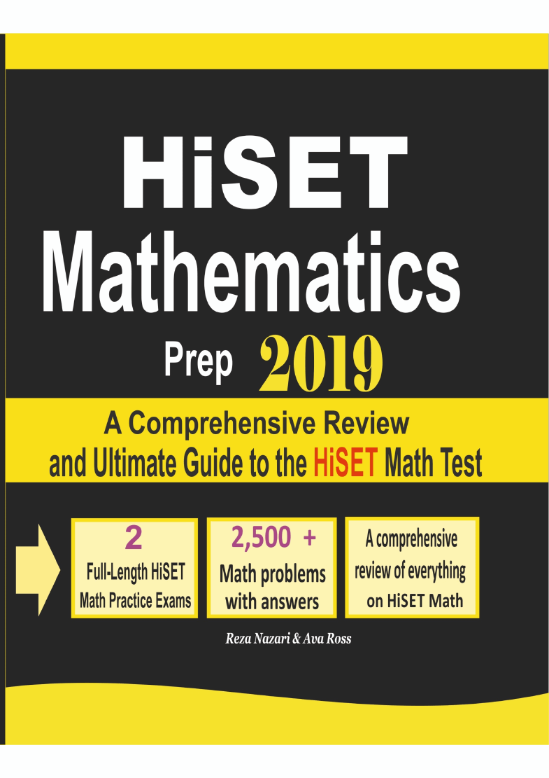 hiset-mathematics-prep-2019-a-comprehensive-review-and-ultimate-guide