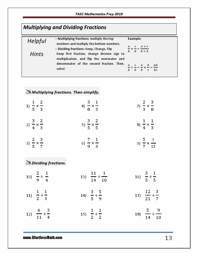 tasc math practice test