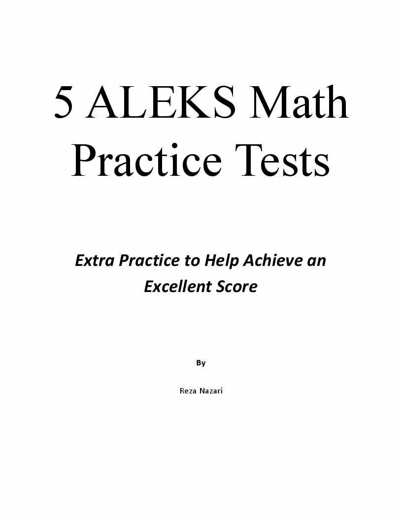 aleks math placement test practice