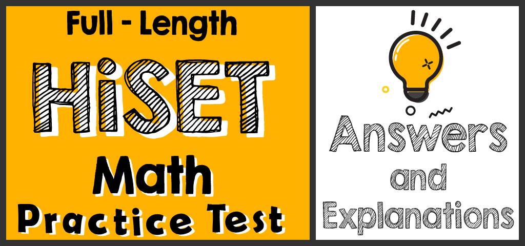 printable hiset math practice test 2018