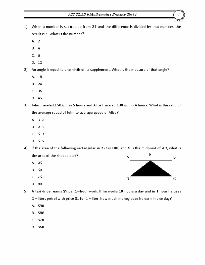 5-ati-teas-6-math-practice-tests-extra-practice-to-help-achieve-an