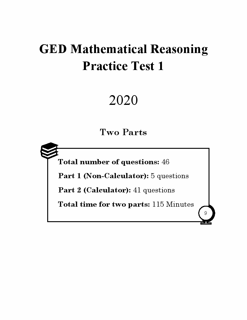ged math practice test questions