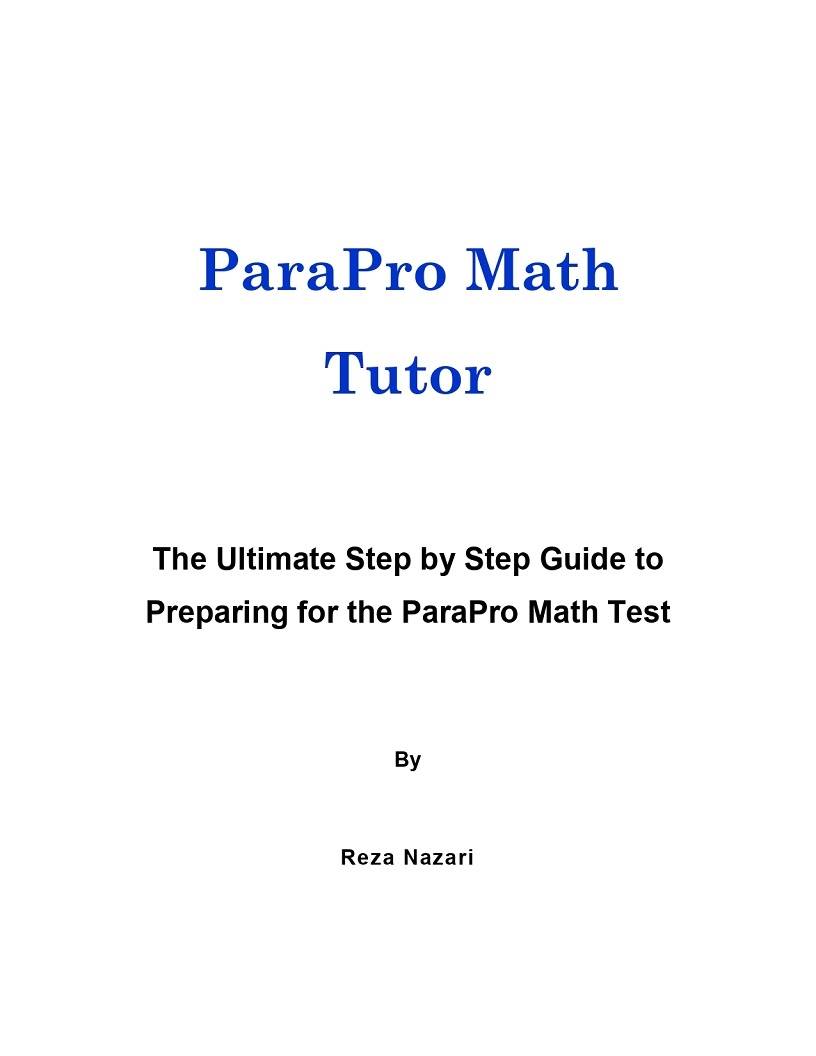 parapro-math-tutor-the-ultimate-step-by-step-guide-to-preparing-for-the-parapro-math-test