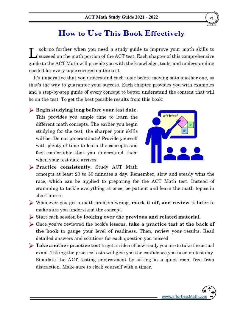 act math study guide pdf