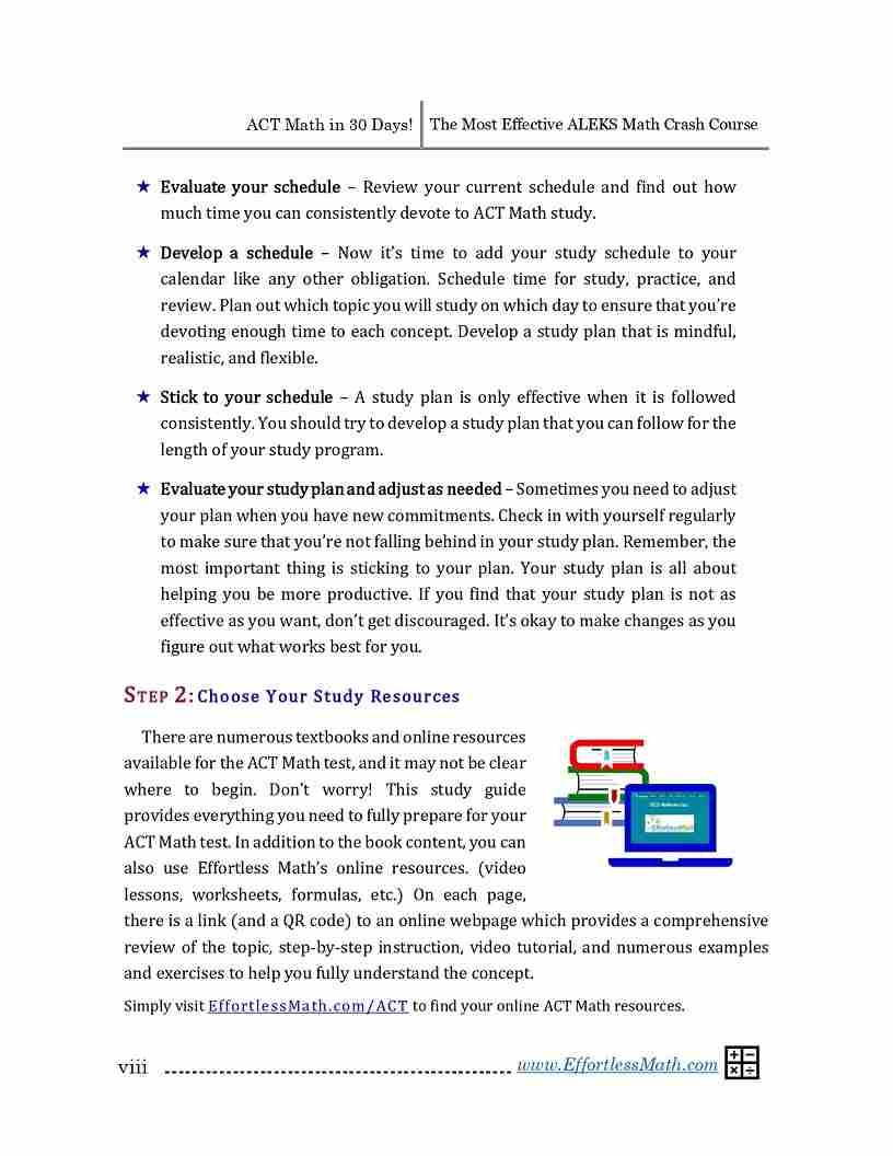 ACT-Math Question Explanations