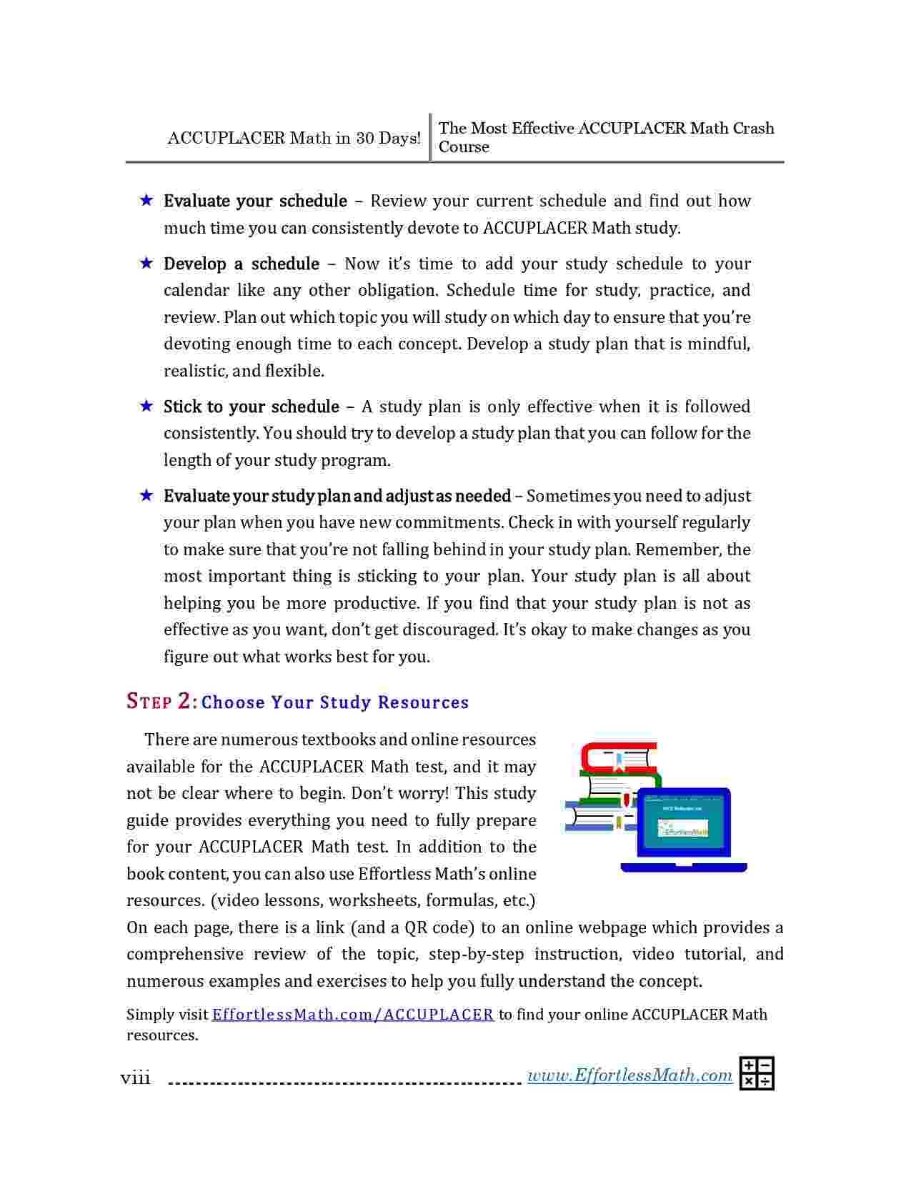 ACCUPLACER Math in 30 Days: The Most Effective ACCUPLACER Math Crash ...