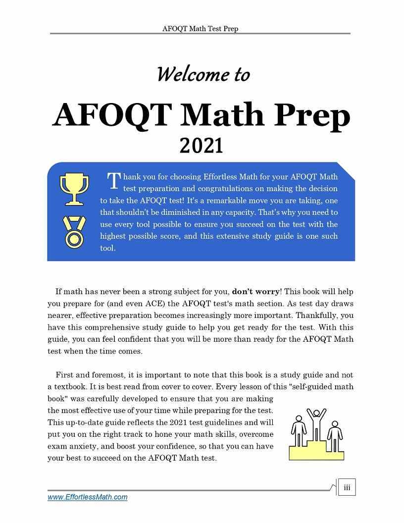 AFOQT Math Test Prep The Ultimate Guide to AFOQT Math + 2 FullLength
