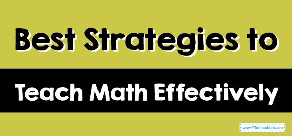 research paper about teaching strategies in mathematics