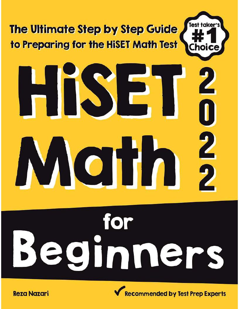 Hiset Math Tips