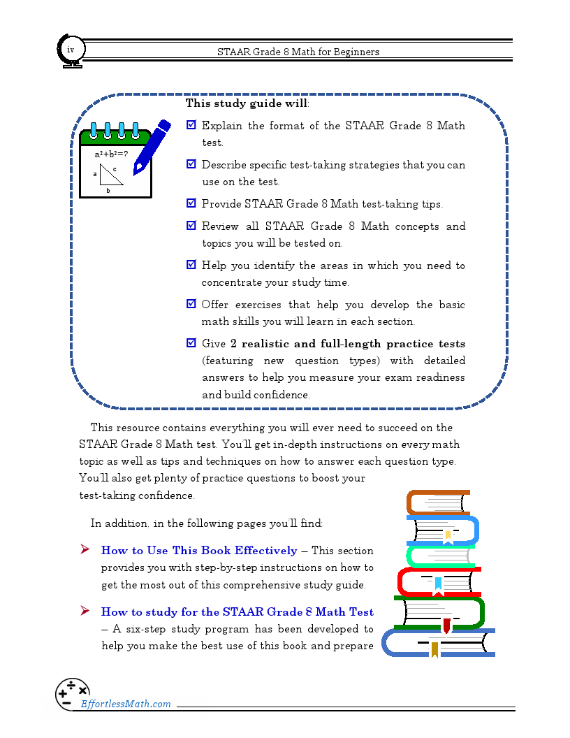 STAAR Grade 8 Math for Beginners 2023 The Ultimate Step by Step Guide