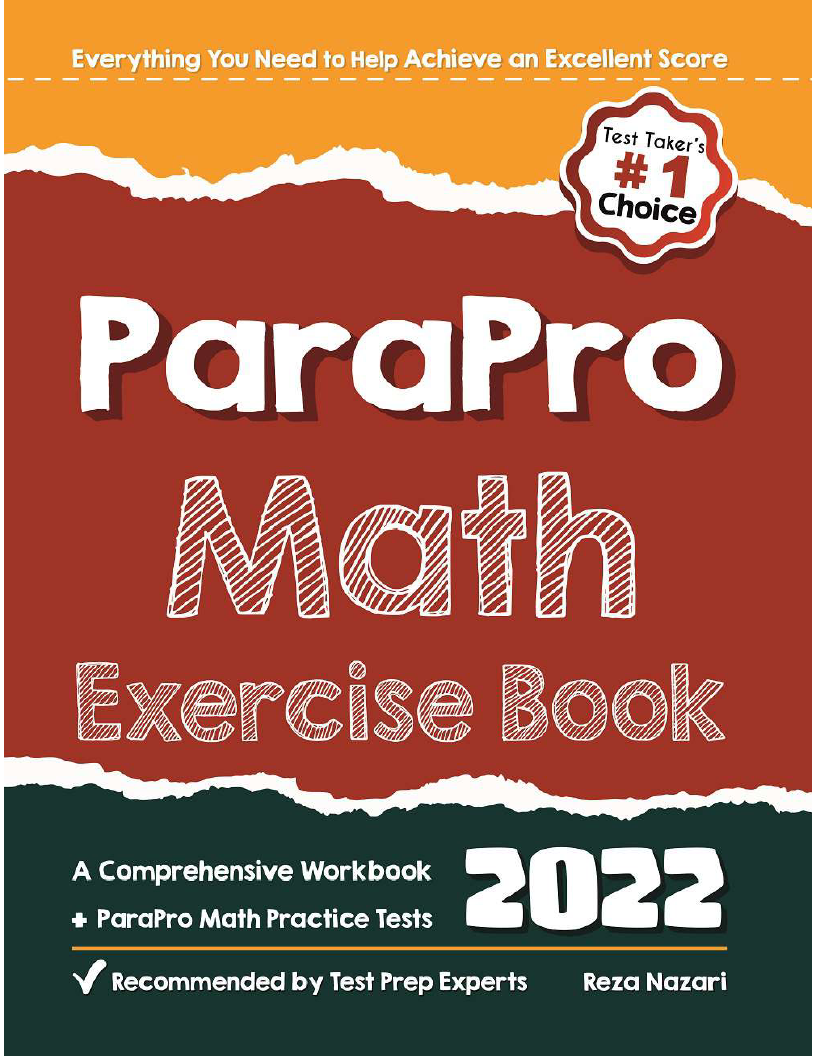 parapro math practice