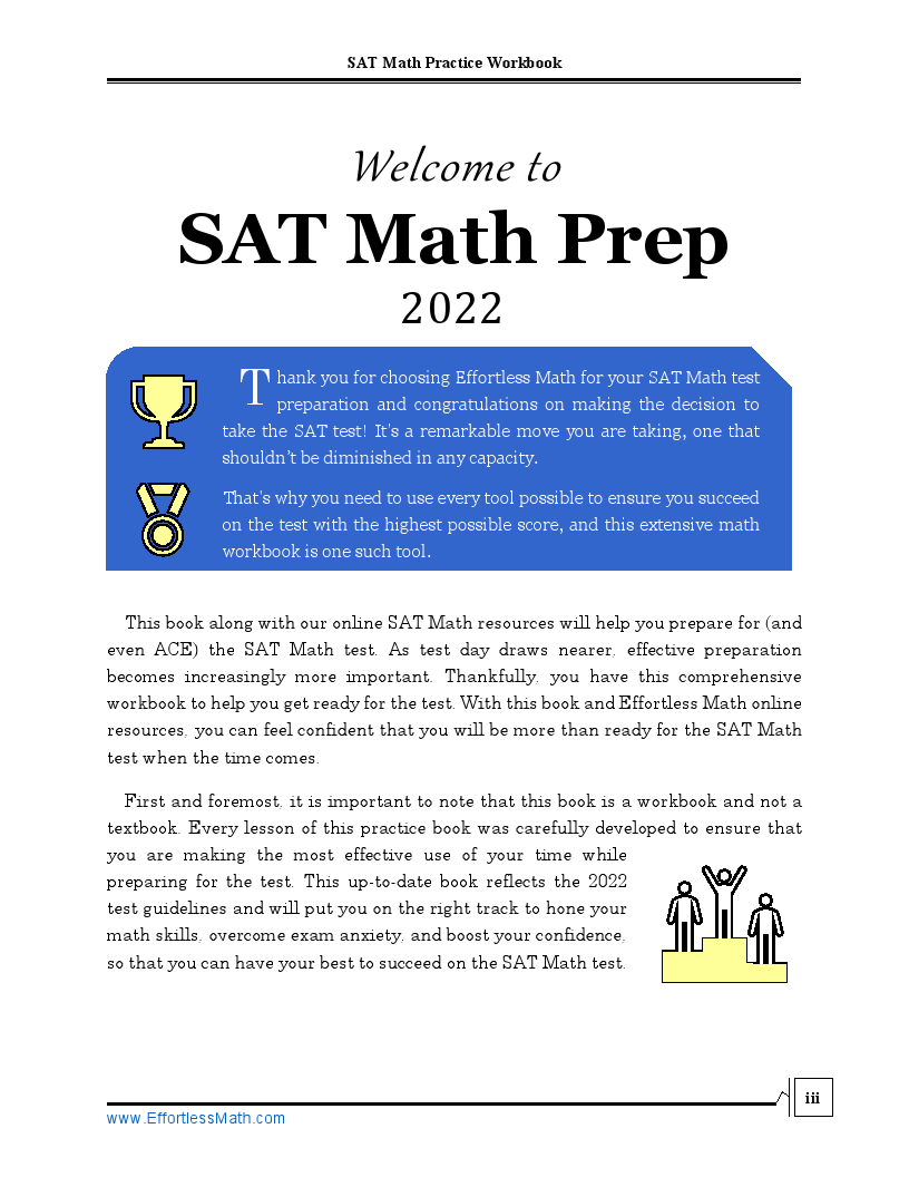 SAT Math Practice Workbook 2024 The Most Comprehensive Review for the