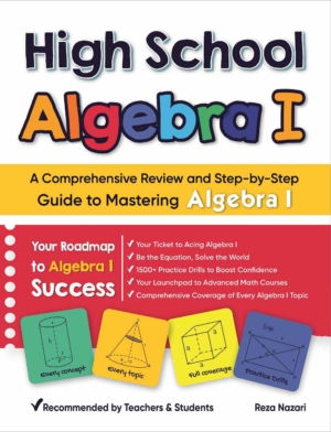 FRONT Cover High School Algebra I 300x392 