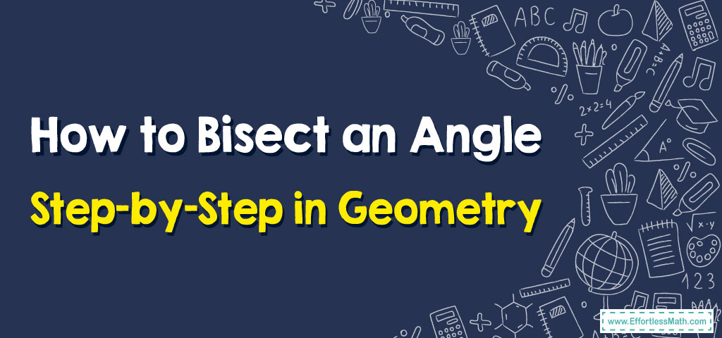 how-to-bisect-an-angle-very-easy-youtube