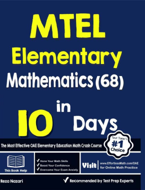 MTEL Elementary Mathematics (68) in 10 Days