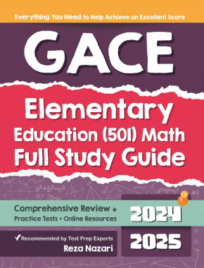 GACE Elementary Education Math (501) Full Study Guide