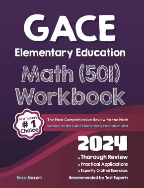 GACE Elementary Education Math (501) Workbook